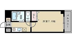 ノルデンハイム豊里  ｜ 大阪府大阪市東淀川区豊里7丁目（賃貸マンション1K・4階・20.25㎡） その2