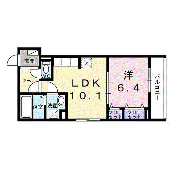 氷室町2丁目アパート 303｜大阪府高槻市氷室町2丁目(賃貸アパート1LDK・3階・40.88㎡)の写真 その2