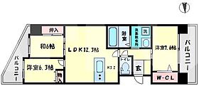 オーデ・ブルージュ  ｜ 大阪府大阪市浪速区塩草2丁目（賃貸マンション3LDK・8階・77.30㎡） その2