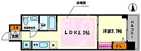 アーバネックス難波WEST  ｜ 大阪府大阪市浪速区桜川1丁目（賃貸マンション1LDK・2階・28.45㎡） その2