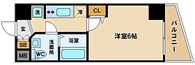 エステムプラザ難波WESTリバークロス  ｜ 大阪府大阪市浪速区幸町3丁目（賃貸マンション1K・2階・20.84㎡） その2