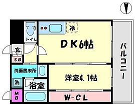 エステムコート難波VIエント  ｜ 大阪府大阪市浪速区幸町3丁目（賃貸マンション1DK・2階・31.40㎡） その2