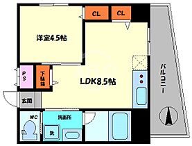 ディオコーポなんば  ｜ 大阪府大阪市浪速区敷津東1丁目（賃貸マンション1LDK・4階・30.35㎡） その2