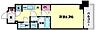 間取り：ファーストフィオーレ難波南パークサイド　間取り