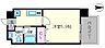 間取り：Marks 難波南　間取り