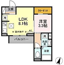 コラージュくりた  ｜ 長野県長野市大字栗田（賃貸アパート1LDK・1階・30.86㎡） その2