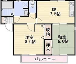 長野県長野市大字稲葉（賃貸アパート2DK・1階・50.00㎡） その2