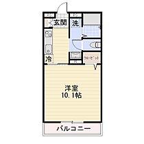 長野県長野市大字栗田（賃貸アパート1K・3階・31.67㎡） その2