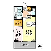 サンセール若里  ｜ 長野県長野市若里2丁目（賃貸アパート1LDK・3階・33.61㎡） その2