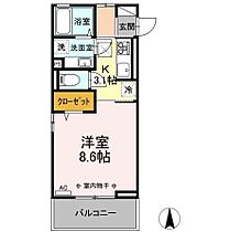 プレジール高田  ｜ 長野県長野市大字高田（賃貸アパート1K・1階・30.33㎡） その2