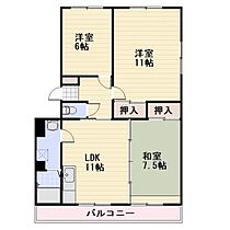 長野県長野市大字高田（賃貸マンション3LDK・3階・68.00㎡） その2