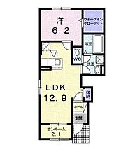 グレースコート　カネコII  ｜ 長野県長野市稲葉（賃貸アパート1LDK・1階・50.13㎡） その2