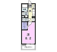 COCO若里  ｜ 長野県長野市若里1丁目（賃貸アパート1K・2階・28.98㎡） その2