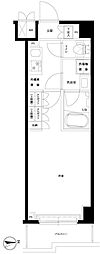 ルーブル横濱矢向 1Kの間取図画像
