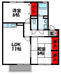 JR鹿児島本線 福工大前駅 徒歩27分 2階/-
