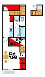 レオパレス花見が丘 KM 2階/203