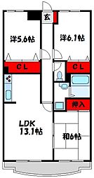 JR鹿児島本線 赤間駅 徒歩12分 2階/-