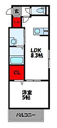 JR鹿児島本線 古賀駅 徒歩5分 1階/-
