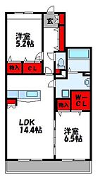ラフレーズ天神 2階