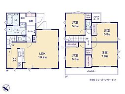 大和市上和田3期　新築戸建　全1棟