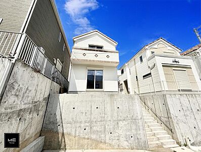 外観:1号棟 ■暮らしを豊かにする充実した仕様設備で快適に 外観:1号棟 ■暮らしを豊かにする充実した仕様設備で快適に