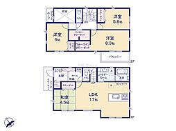 秦野市曽屋1丁目第2 新築戸建 全9棟 1号棟