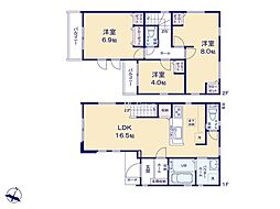 相模原市南区上鶴間4丁目12期 新築戸建 全1棟 1号棟