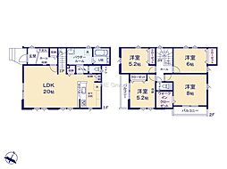 茅ヶ崎市柳島2丁目3期 新築戸建 全2棟 1号棟