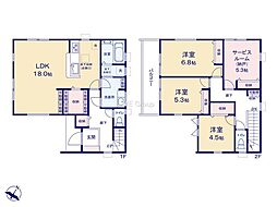 座間市相武台2丁目 新築戸建 全1棟 1号棟