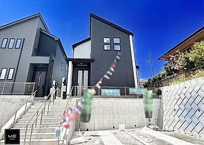 外観:1号棟 ■暮らしを豊かにする充実した仕様設備で快適に 外観:1号棟 ■暮らしを豊かにする充実した仕様設備で快適に