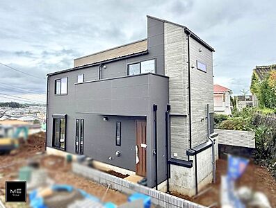 外観:1号棟 ■暮らしを彩る充実した設備仕様が備わった住まい 外観:1号棟 ■暮らしを彩る充実した設備仕様が備わった住まい