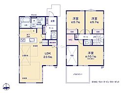 藤沢市本藤沢2丁目3期 新築戸建 全3棟 3号棟