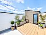 バルコニー：2号棟  ■ 季節の移ろいを感じられる開放的な空間です  ※植栽はCGです