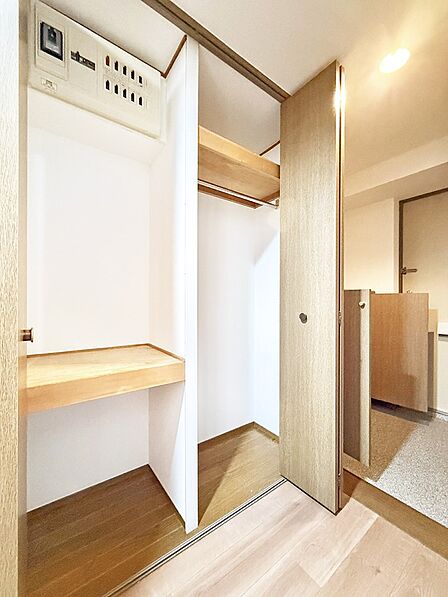 ■収納棚完備 整理しやすく、暮らしも整います