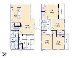 茅ヶ崎市堤 新築戸建 全1棟 1号棟