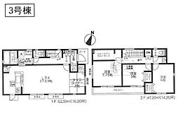 相模原市南区上鶴間2丁目3期 新築戸建 全7棟 3号棟