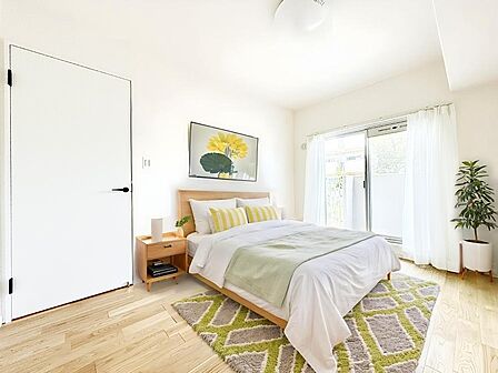 ■リラックスできる落ち着いた雰囲気のお部屋　※家具はCGです    