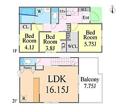 藤沢市大鋸 新築戸建 全2棟 A号棟