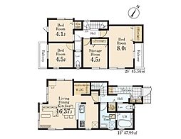 八王子市並木町 新築戸建 全9棟 9号棟