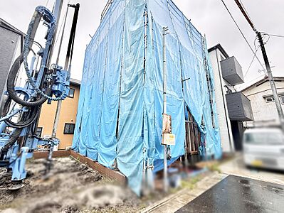 外観:5号棟 ■暮らしを彩る充実した設備仕様が備わった住まい 外観:5号棟 ■暮らしを彩る充実した設備仕様が備わった住まい
