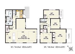横浜市都筑区南山田町1期 新築戸建 全8棟 2号棟