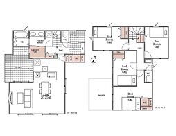 八王子市北野台3丁目2期　新築戸建　全1棟　1号棟