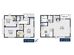 府中市押立町5丁目 新築戸建 全3棟 1号棟