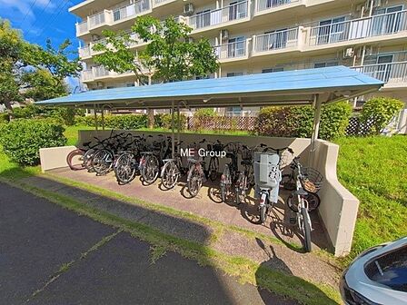■自転車を使うご家族にも安心の駐輪スペースを敷地内にご用意