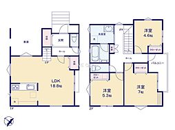 大和市草柳1丁目 新築戸建 全2棟 A号棟