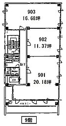 DOビル新町の間取図画像