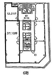 高橋ビル東6号館の間取図画像