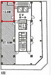 高橋ビル東6号館の間取図画像