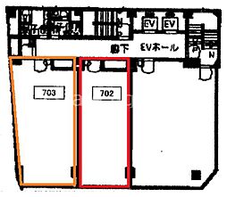 本町KAZビルの間取図画像