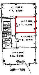 DOビル新町の間取図画像